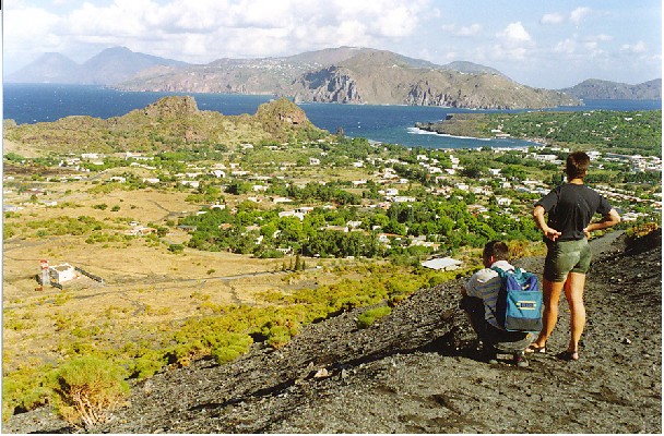 Blick nach Lipari