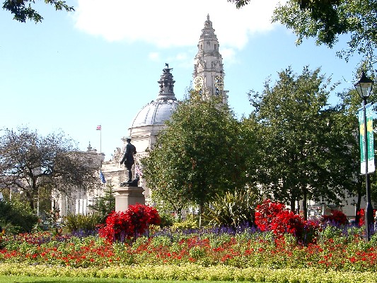 Law courts and City Hall